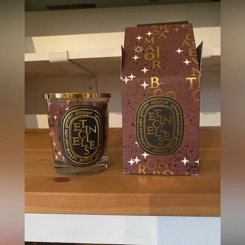 Diptyque Etincelles (Fire Chocolate Coffee) CANDLE 190g / 6.5 oz Limited Edition